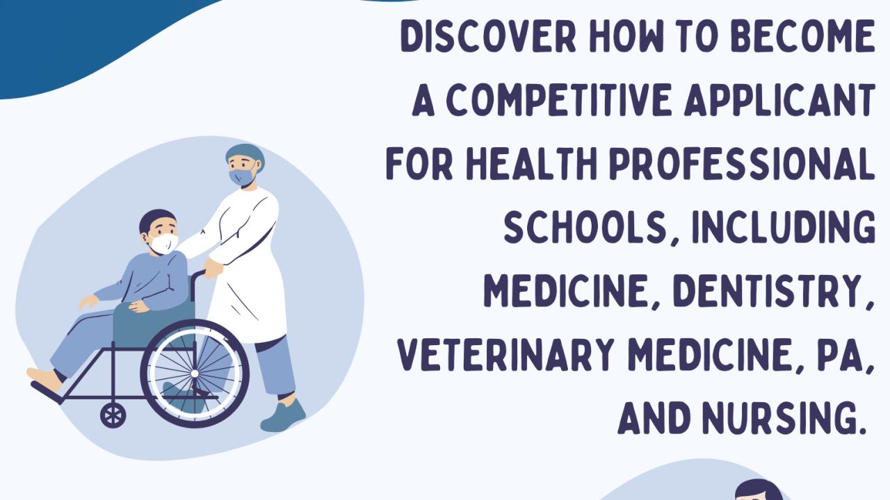 El Centro x HPA: Thriving as a Pre-Health Student Flyer