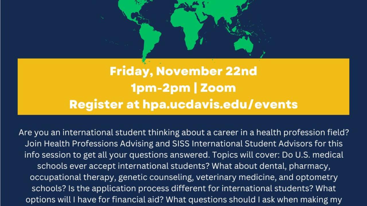 International Students & Scholars November Graphic