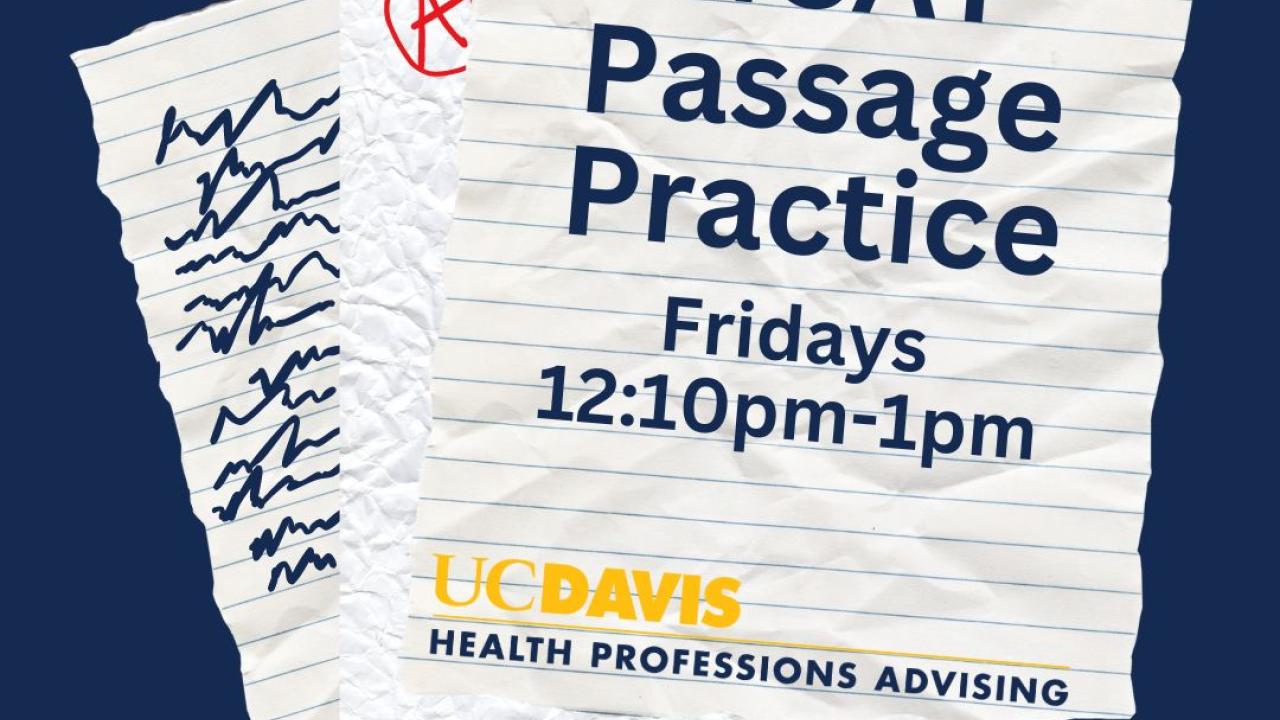 MCAT Passage Practice Graphic