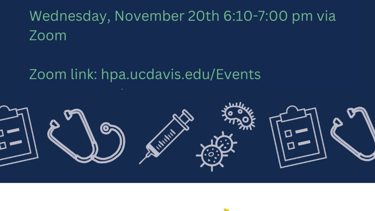 Pre-Med 101 Workshop Flyer