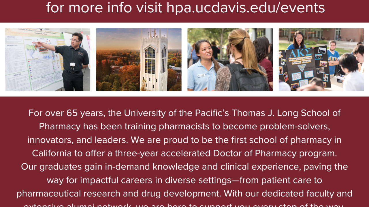 UOP Information Session Flyer