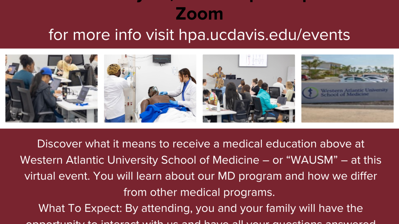 Western Atlantic University School of Medicine Flyer