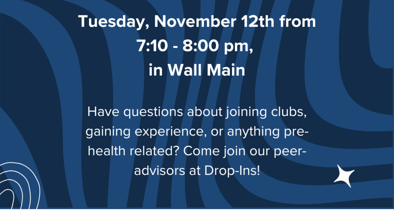 Wall Hall 2024 fall: Drop ins Nov
