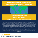 Advising for International Students & Scholars Graphic