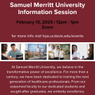 Samuel Merritt University Information Session Flyer