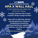 Wall Hall: Drop-Ins with Hot Chocolate Flyer