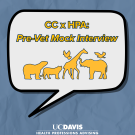 A speech bubble with the title of the event in yellow letters and outlines of animals also in yellow. The event time, date, and registration link is below with the HPA logo.